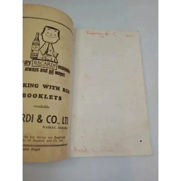 Bahamian Cook Book : Eleventh Edition Nassau 1970, Recipes By Ladies of Nassau - Picture 16 of 16